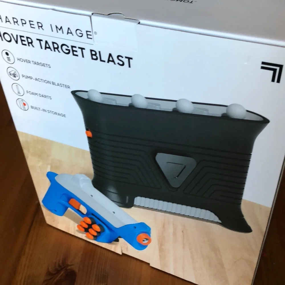 Sharper Image Hover Target Blast - Black